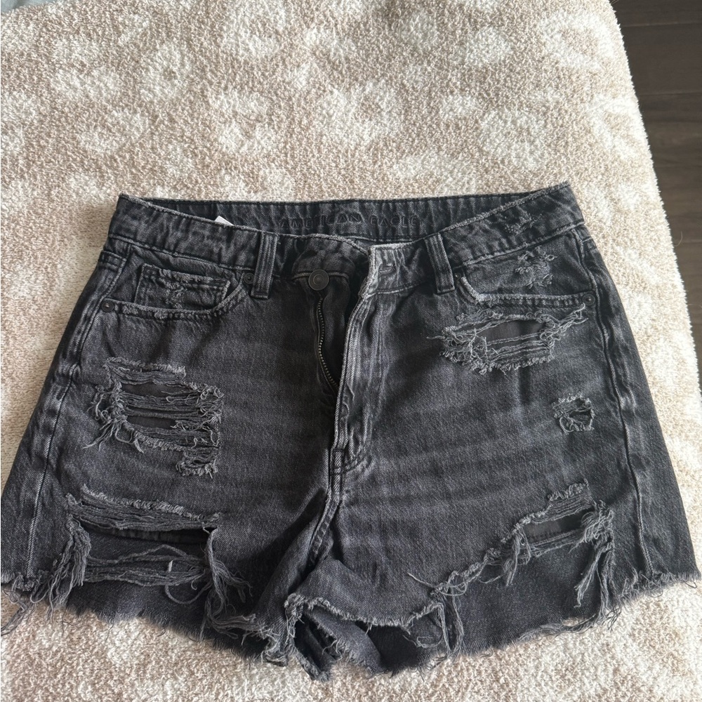 American Eagle High Rise Mom Shorts